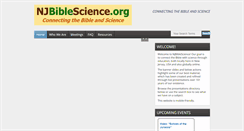 Desktop Screenshot of njbiblescience.org
